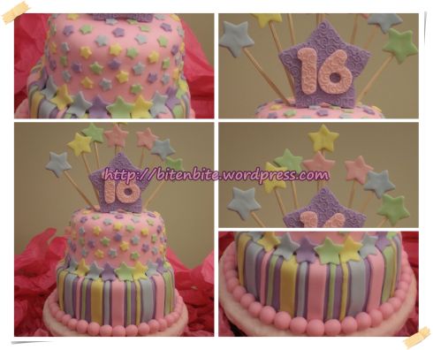 16th Birthday Cakes on Sweet 16th Birthday Cake